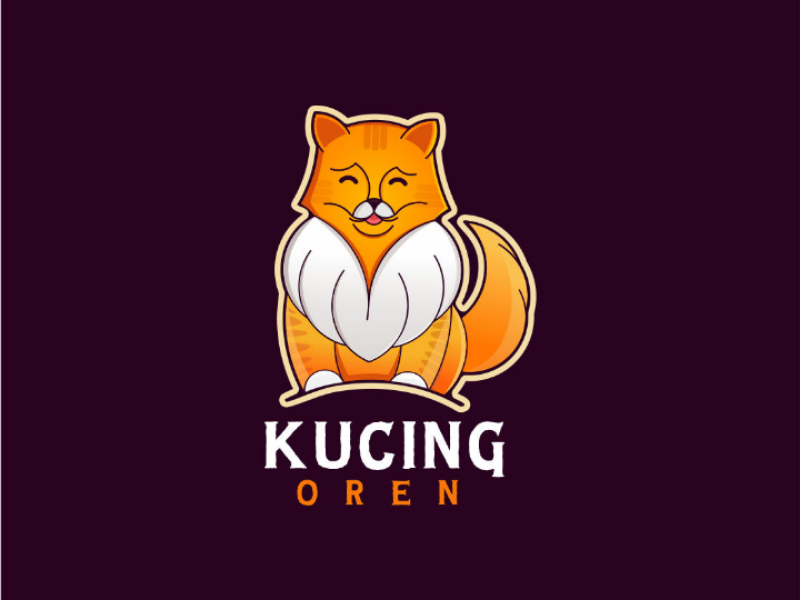 Gambar Vektor Logo Kucing Keren | Toxoriodelivery